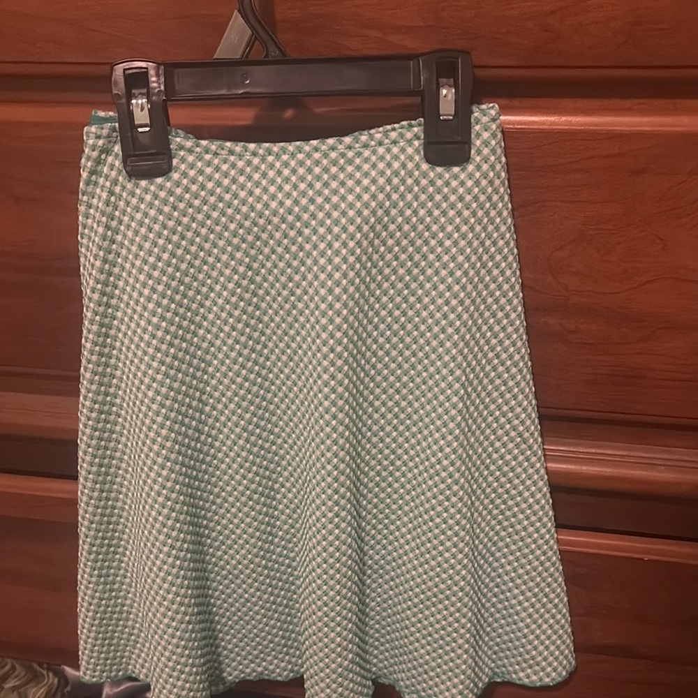 Green Gingham Women's Shorts